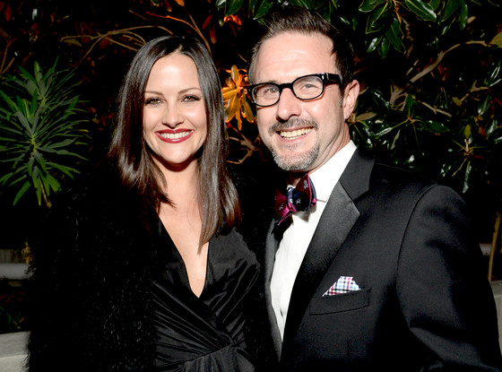 Christina McLarty, David Arquette Christina McLarty, David Arquette